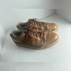 FOOTJOY FJ Contour Golf Casual Shoes Brown Leather-Size:10.5 M